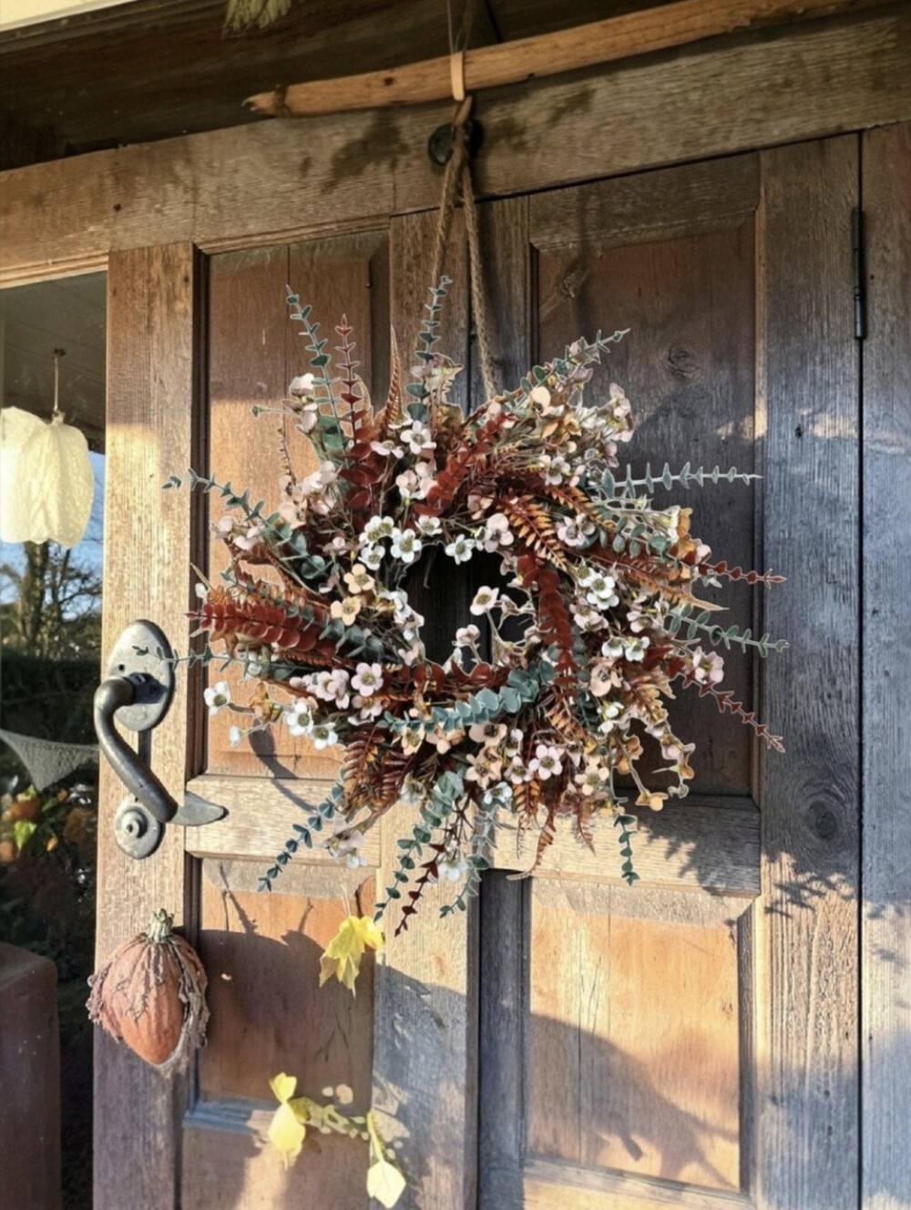 Fall Wildflower wreath